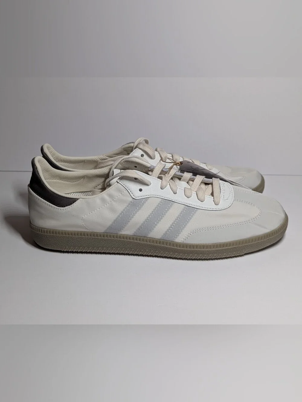 Adidas Samba Decon Shoes White Sneakers JI3175 Mens Size 9 NEW